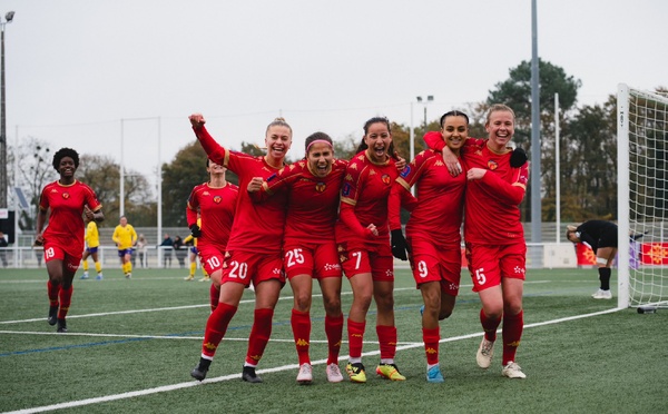 Les Mancelles tutoient le sommet (photo Le Mans FC)