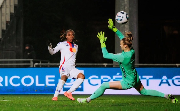 Le but de Dumornay qui a lancé la rencontre (photo Pauline Regz/OL.fr)