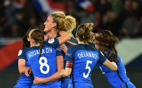 Bleues - FRANCE - UKRAINE : 4-0, les Françaises qualifiées pour l'Euro 2017