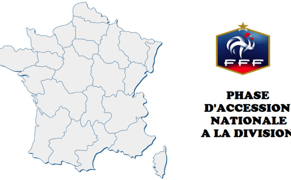 Phase Accession Nationale (2e tour retour) - TOULON, CLERMONT, CAEN AG, BREST, BOULOGNE, METZ ESAP promus en D2