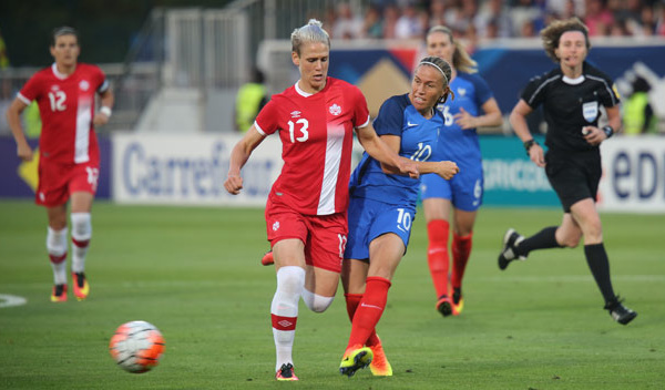 Bleues - La FRANCE part à Rio avec un succès face au CANADA (1-0)