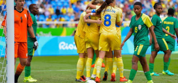 #Rio2016 - JO - Groupe E : La SUEDE évite le piège face aux Banyana Banyana