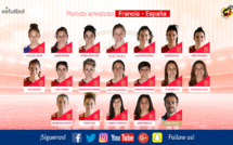 Bleues - La sélection espagnole pour le match au MMArena