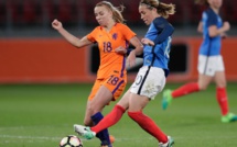 Bleues - PAYS-BAS - FRANCE : réactions d'ECHOUAFNI, ABILY, RENARD, LE SOMMER et HENRY