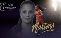 UEFA - Lieke MARTENS fait coup double en étant élue joueuse de l'année