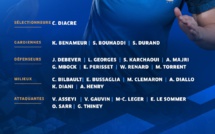 Bleues - La liste pour les deux matchs en avril annoncée : BUSSAGLIA de retour, avec DEBEVER et BILBAULT