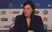 Bleues - Corinne DIACRE : "Continuer à avancer progressivement"