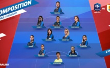 Bleues - Cinq changements tricolores pour FRANCE - URUGUAY