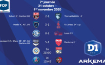 #D1Arkema - J7 : L'OL express, le PSG tranquille, BORDEAUX cartonne face à DIJON, bonnes opérations de GUINGAMP et ISSY