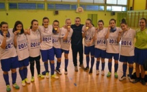 UNSS futsal cadettes excellence - Le Lycée La Colinière de NANTES champion de France