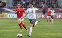 Amical - USA-FRANCE : Sans Alex MORGAN....