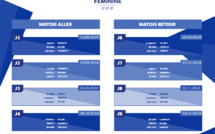 #U19F - Phase 1 : les calendriers des rencontres