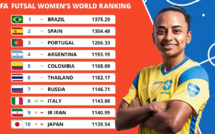 Futsal - Le classement FIFA publié : le BRÉSIL reste au sommet, la FRANCE 60e